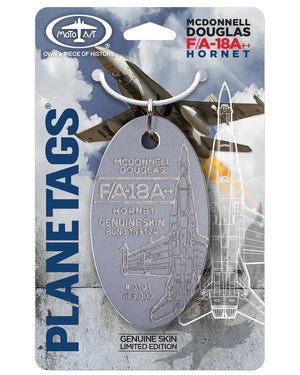 F/A-18 Hornet  Plane Tag Moto Art