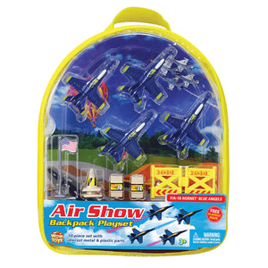 Blue Angels Backpack Playset