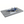 Model airplane on a miniature runway with a white background