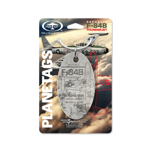 Plane Tag F-84B Thunderjet