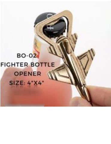 FIGHTER AIRPLANE BOTTLE OPENER