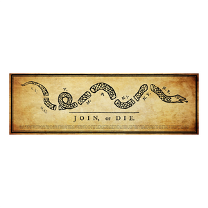 Join or Die Poster