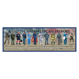 Salute to our American Heroes Poster