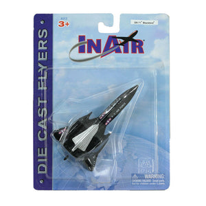 InAir Diecast 4.5” SR-71 Blackbird