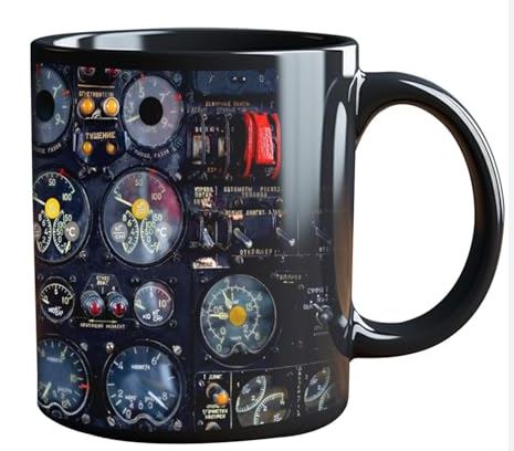 PILOT DASHBOARD MUG