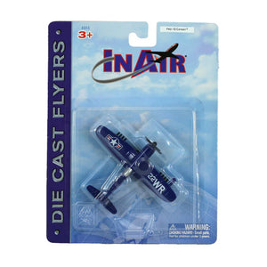 InAir Diecast 3.5” F4U Corsair Blue