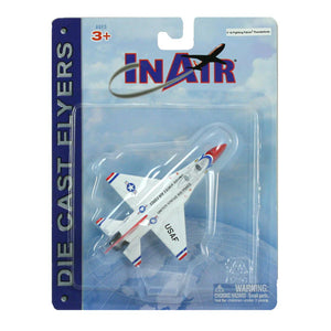InAir Diecast 4.5” F-16 Fighting Falcon Thunderbirds