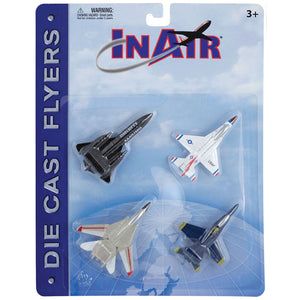 InAir Modern Jet Fighter - 4-piece Set