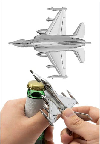 FIGHTER JET BOTTLE OPENER- STAINLESS STEEL