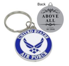 MILITARY KEYCHAIN METALLIC