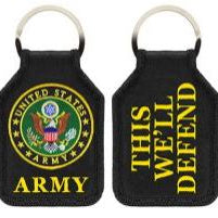 Army Symbol Key Ring