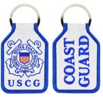 Coast Guard Logo Key Ring