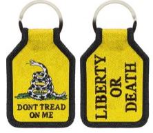Don't Tread On Me Key Ring