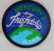 NASA Mercury Atlas 6 Friendship 7 Glenn Decal