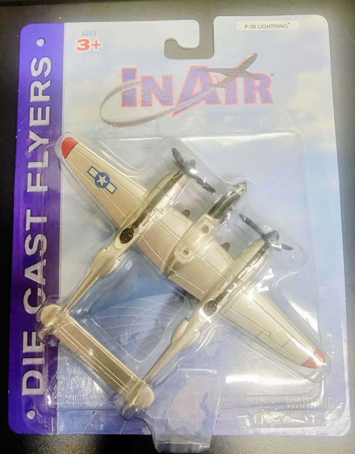 In Air P-38 Lighting Model Toy