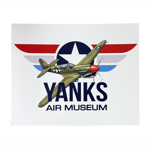 P-40 Warhawk Yanks Air Museum Magnet