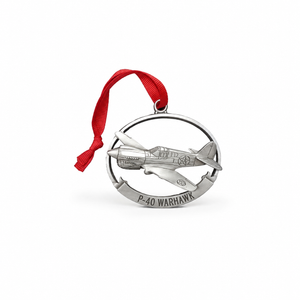 P-40 Warhawk Christmas Ornament