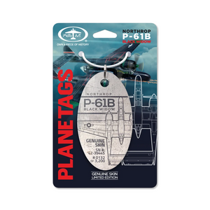 P-61B BLACK WIDOW - Plane Tag