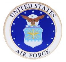 USAF Emblem E Large Pin