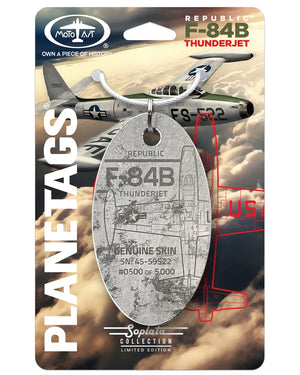 Plane Tag F-84B Thunderjet