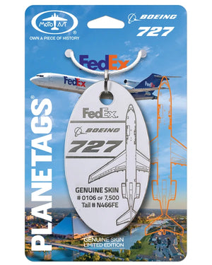 Plane Tags Boeing 727 Fed Ex