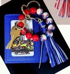 Patriotic Wristlet Red/Blue/American Flag
