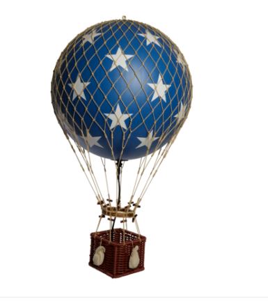 ROYAL AERO LED, BLUE STARS  W/Remote Control