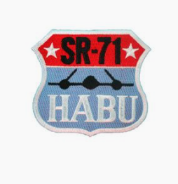 SR-71 HABU PATCH SEW ON