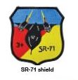 SR-71 SHIELD PATCH SEW ON
