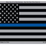 Police Blue Subdued Sticker