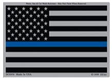 Police Blue Subdued Sticker