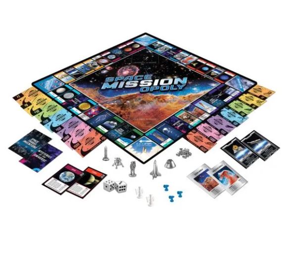 Space Mission Opoly Board Game