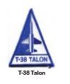 T-38 TALON PATCH SEW ON