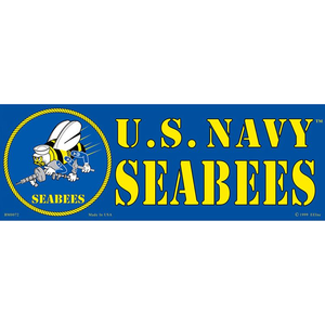 USN Seabees Bumper Sticker