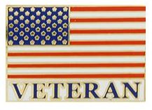 VETERAN FLAG PIN