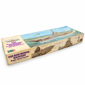 USS Bon Homme Richard Angle-Deck Carrier Plastic Model
