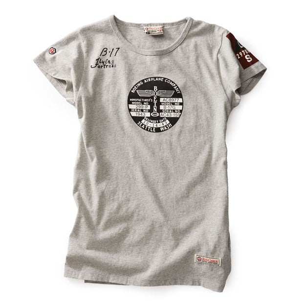 Boeing B-17 T-Shirt Grey mix