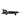 A black toy rocket with red and white accents, named 'Radon', with a friction drive mechanism.