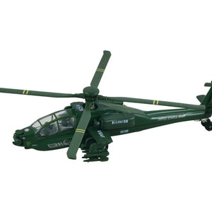 8"inch Apache Helicoptor Green