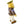 A plush toy bear wearing a military bomber jacket and hat, standing upright.