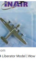 In Air B-24 Liberator Aircraft Model Toy