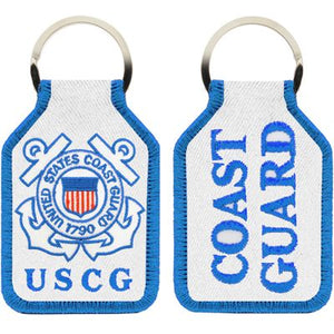 Coast Guard Logo Key Ring