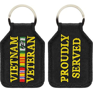 Vietnam Veteran Keychain 