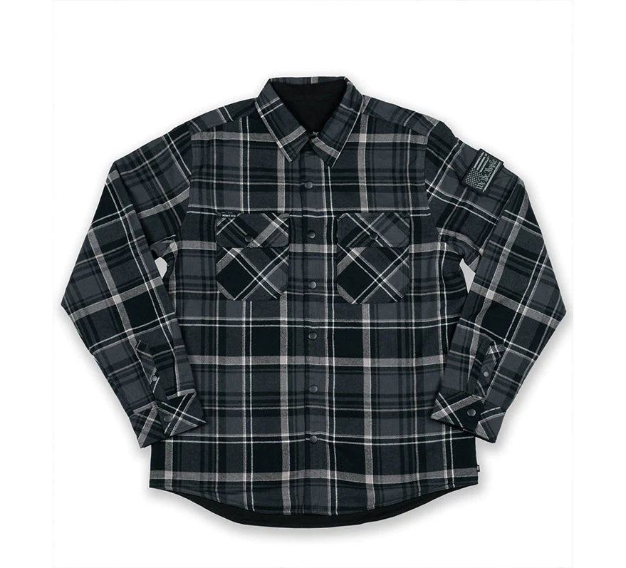 BRIGADE Flannel Reverse JKCT Howitzer Black JACKET