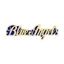 BLUE ANGEL SCRIPT PIN