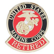 United Stated Marine Corps Retired Pin