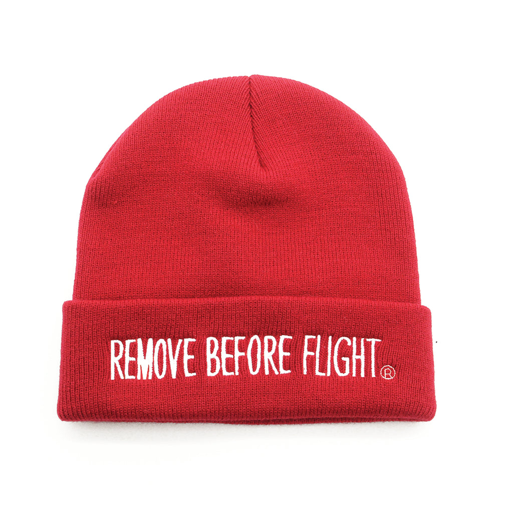 Remove Before Flight Beanie Hat