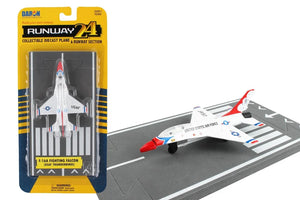 Runway 24 F-16A Fighting Falcon (USAF Thunderbirds)