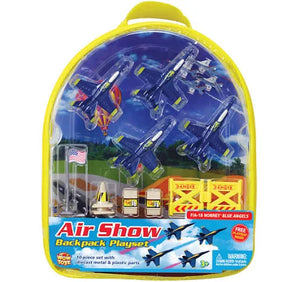 F/A-18 Hornet Blue Angels Backpack Playset