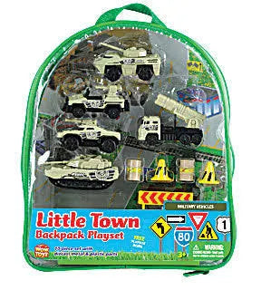 Classic Armour Military Backpack play set